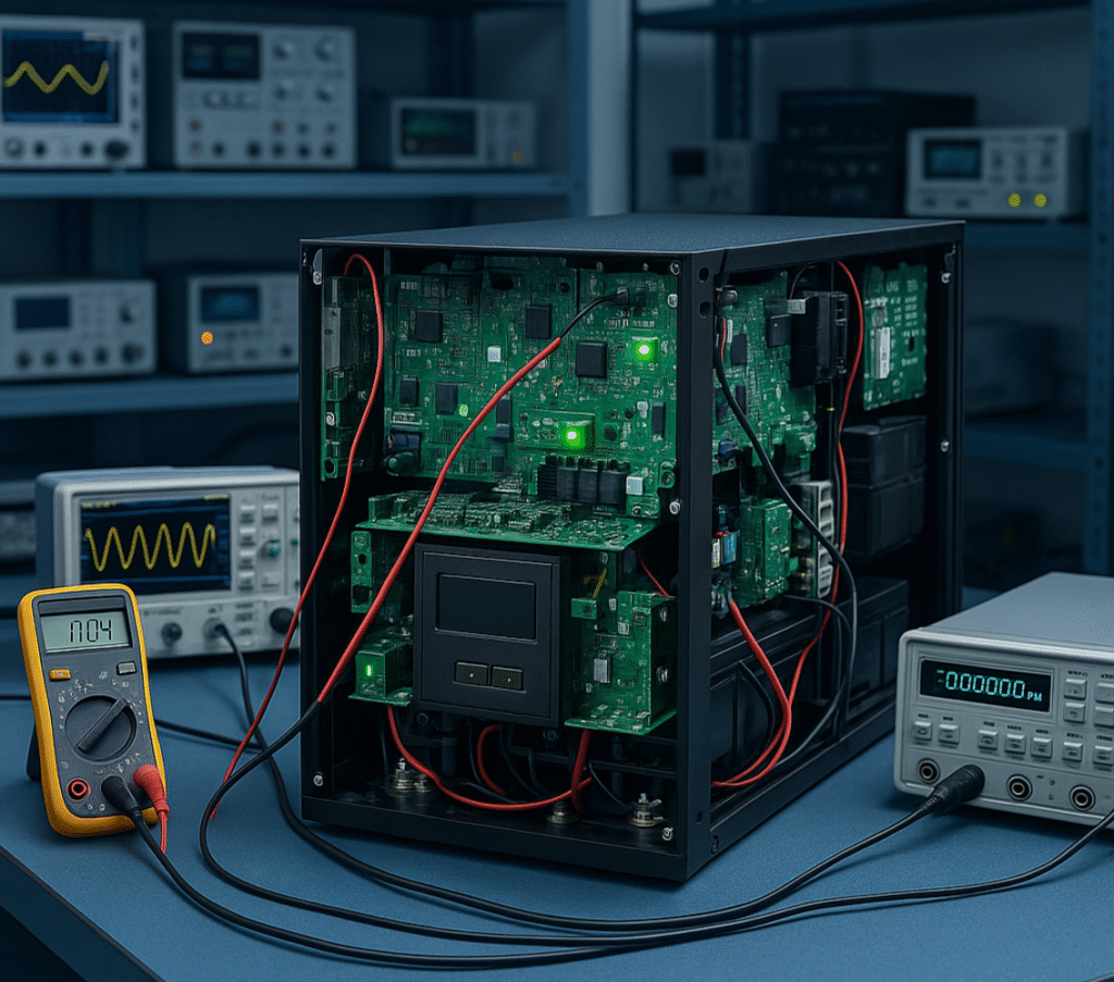 Diagnóstico Profesional de UPS en Laboratorio